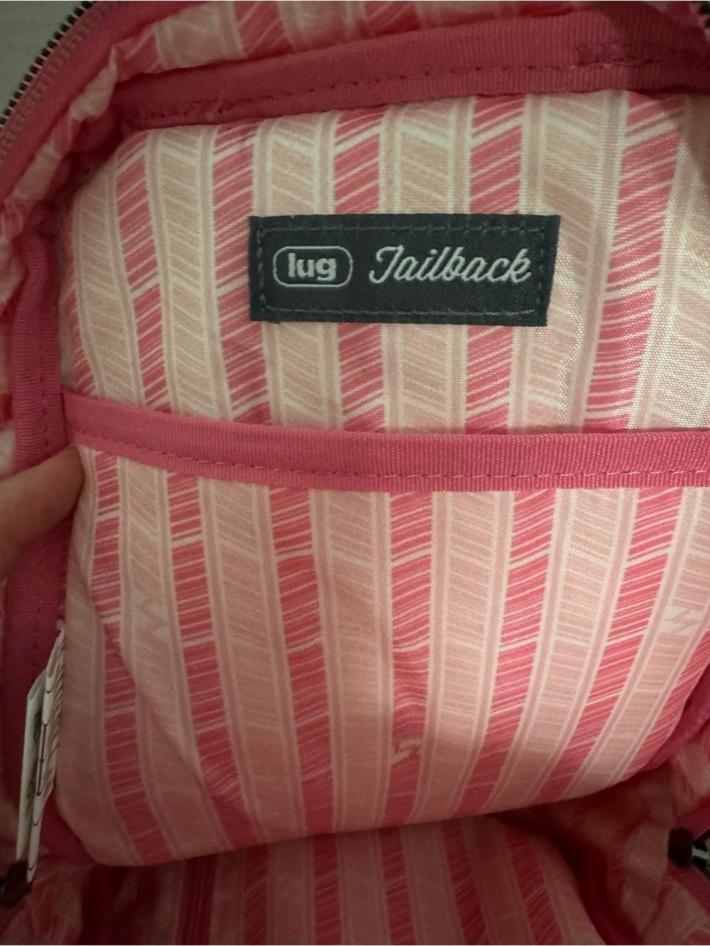 Lug Tailback Sling Bag in Perfectly Pink - Picture 6 of 6